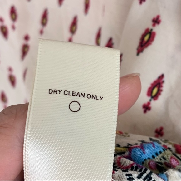 Chelsea & Violet Medium Long Sleeve Shorts Romper Jumpsuit Boho Cream Paisley - Picture 9 of 11